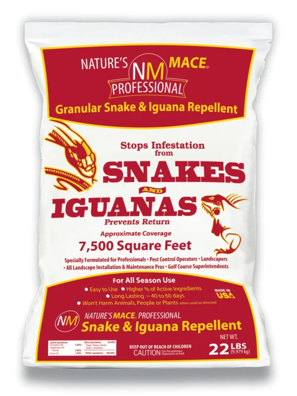 Nature's MACE Pro Snake & Iguana Repellent 22lb Bag